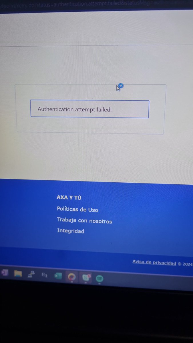 iitzellM's tweet photo. @AXAMexico hay algún problema son su sitio web? Desde el sábado pasado no he podido acceder

Gracias https://t.co/fDHJircnWX