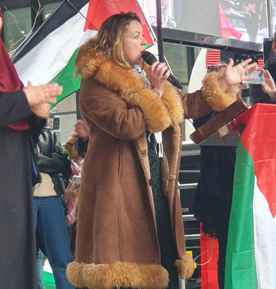 Proud to join the International Women's Day March for Palestine.

Today’s inclusive demonstration was led by women from across the peace movement, speaking up for our shared humanity. Ceasefire now!