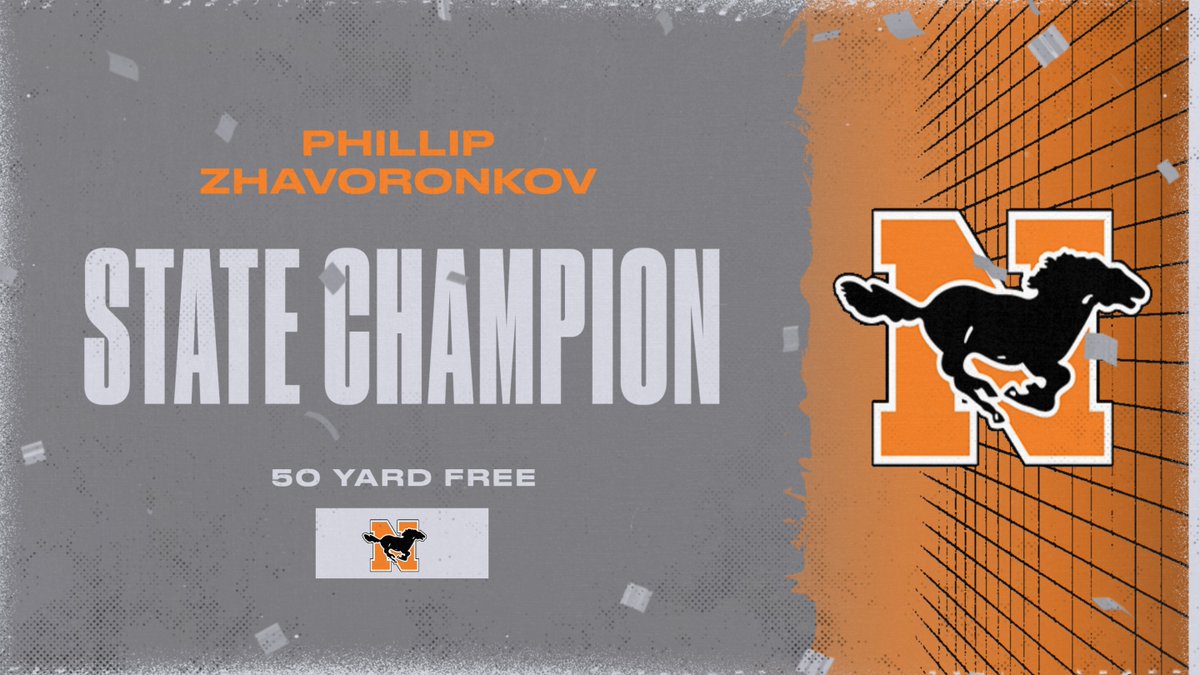 Congrats to Phillip on winning the state championship and breaking a school record in the 50 free today at the state finals.  20.65 Seconds