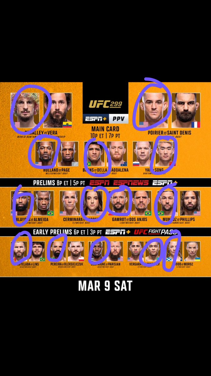 ChristianLaboss's tweet photo. The picks are in #FightGuy https://t.co/KPN5qZE02l