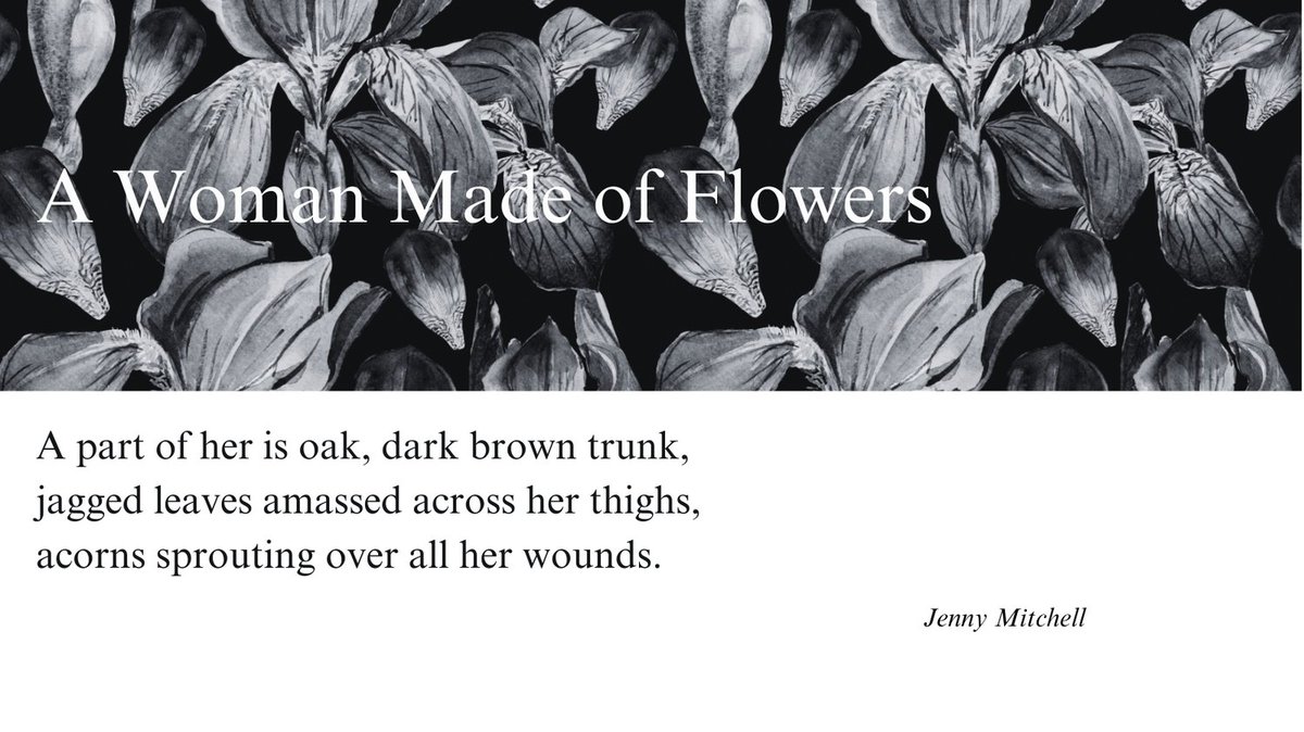 Two women are murdered by their partners or former partners every week. A heartbreaking and beautiful poem by @JennyMitchellGo in our first edition. Read it here: blackirispoetry.com/a-woman-made-o… #poetrytwitter