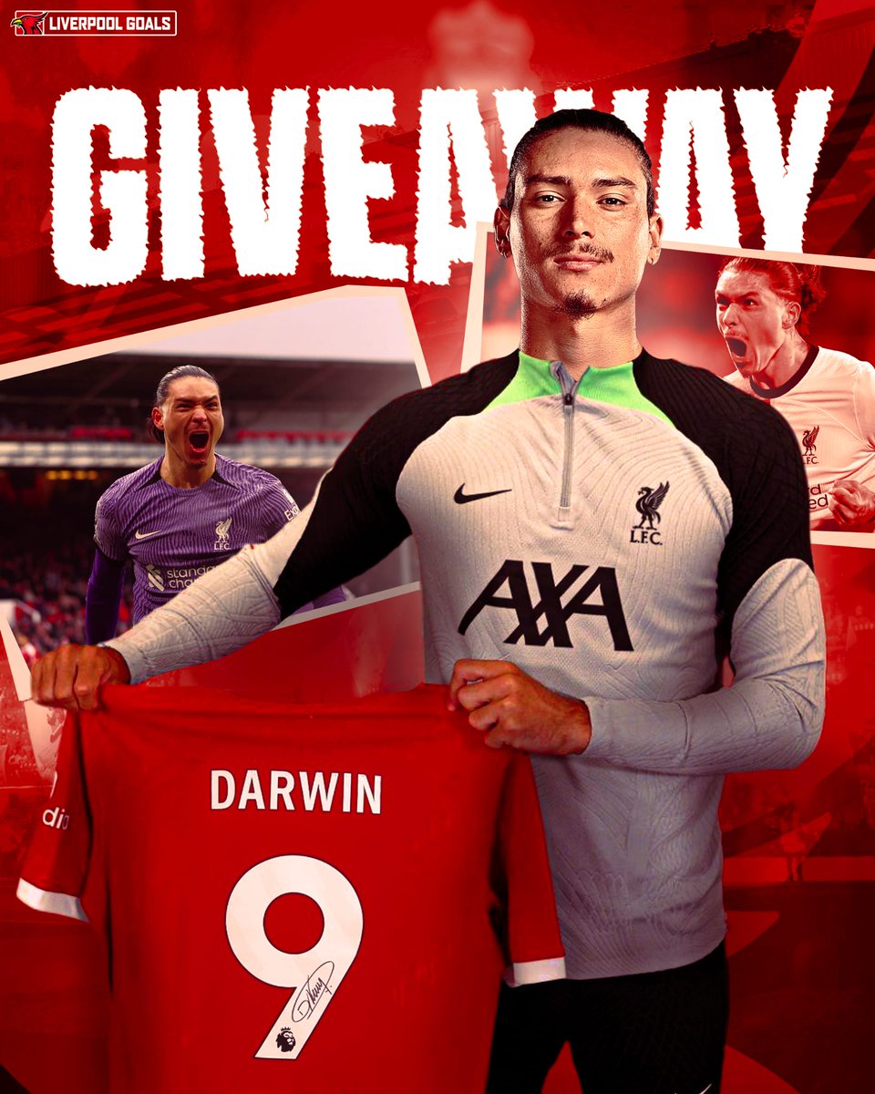 🚨🤯 WIN A SIGNED DARWIN SHIRT SHIRT!! 🚨🤯 How to participate: 1️⃣ Follow @LeosGoalss & @AnythingLFC_ ✅ 2️⃣ Retweet this tweet & comment your favourite GIF👇 Good luck everyone!!🤞