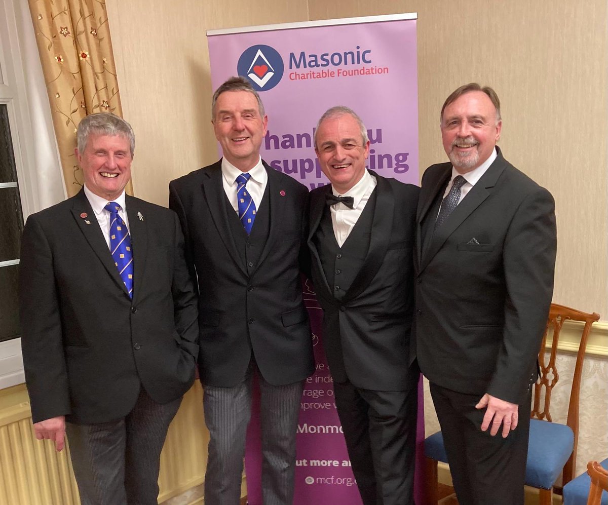 monmasons's tweet photo. #Congratulations to WBro Paul on being installed as Master in Roderick Hill Lodge 8619. He was #wellsupported by the officers on the night. This friendly lodge is well worth a #visit. #friendship #charity #8619 #chepstow https://t.co/jv2duEqr2B