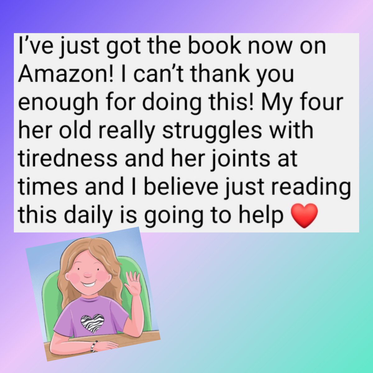 MyHypermobility's tweet photo. #reviews #bookpromo #booklovers #childrensbook #Hypermobility https://t.co/vhSdSkqoAp