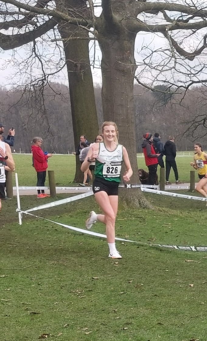 saintpetersac's tweet photo. Fantastic day for St. Peter’s AC with Kate Mulholland running in her first Senior NI &amp; Ulster vest at the Inter Counties XC in Nottingham 

And

Cadence Hamilton came a brilliant 20th &amp; first NI runner in her age category at the All Ireland Schools XC in Dublin

💪🏁🏃‍♀️‍➡️🏃‍♀️‍➡️ https://t.co/AEs2MlSGbP