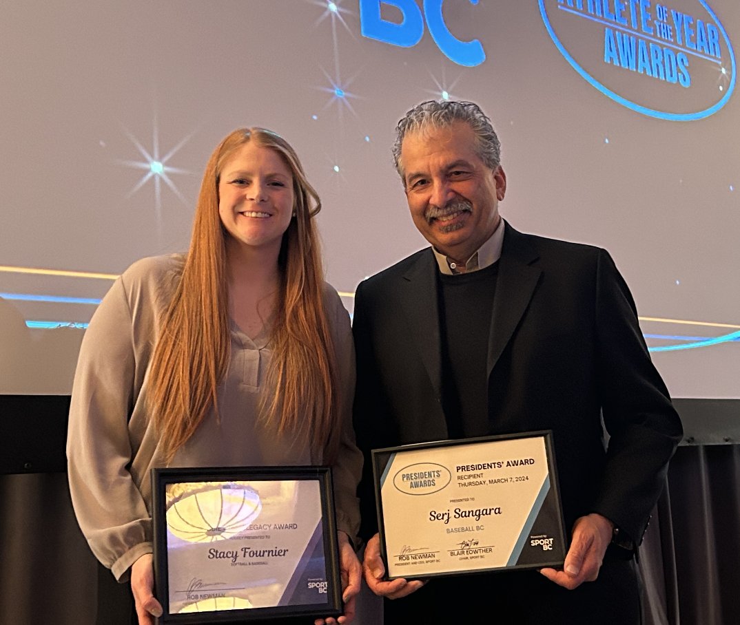 Stacy Fournier (<a href="/stacylaf22/">Stacy Fournier</a>) was honoured with this year's Bobbie Steen Foundation Legacy Award at the <a href="/SportBC/">Sport BC</a> Athlete Awards Ceremonies this past Thursday.  Stacy continues to amaze with her tireless work for women and girls in sports. Her dedication is a beacon of inspiration,