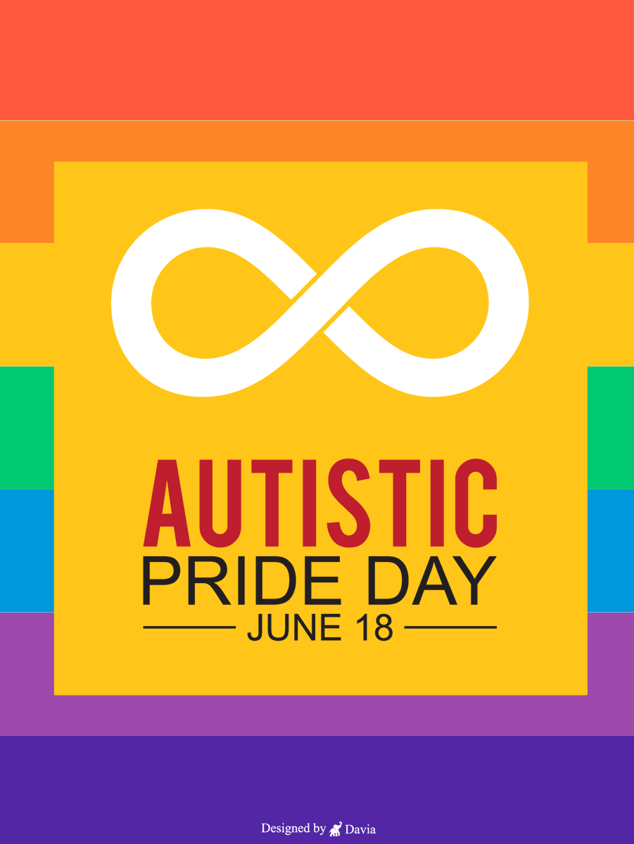 June 18 is also Autistic Pride Day. Autistic pride recognises the importance of pride for autistic people and its role in bringing about positive changes in the broader society #Autisticprideday #autistic #autistic #autism #june18 #AutismAwareness