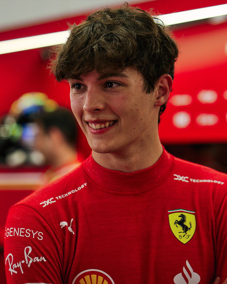 Vetteleclerc's tweet photo. 18-YEAR OLD OLLIE BEARMAN GOT HIS FIRST F1 POINTS (P7) IN HIS FIRST F1 RACE FOR SCUDERIA FERRARI. https://t.co/C9aKnrAkAG