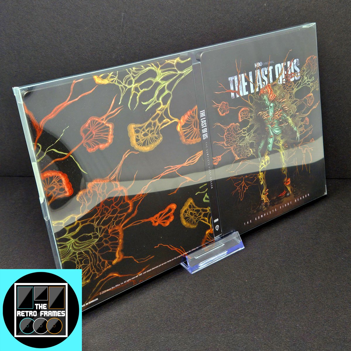 Protect your #Steelbooks in style with our range of Full Display Steelbook PET protector's! 

Look how amazing #TheLastofUs Season one steelbook is when displayed like this! I'm sure the team at <a href="/Naughty_Dog/">Naughty Dog</a> and <a href="/HBO/">HBO</a> would agree?

EXCLUSIVE TO THE RETRO FRAMES!! 😊😊