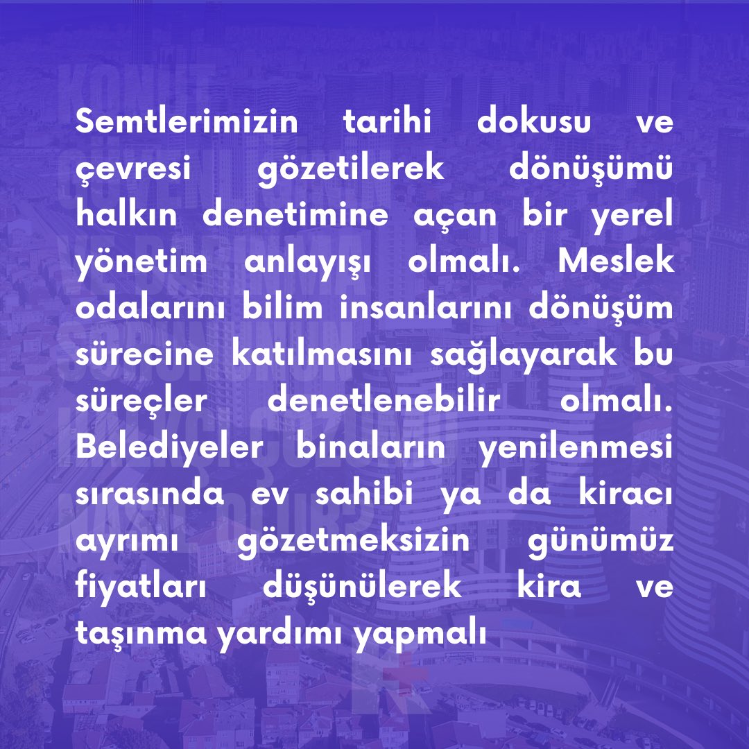 KONUT GÜVENLİĞİNİN VE BARINMA HAKKININ HALKÇI ÇÖZÜMÜ NASIL OLUR❓