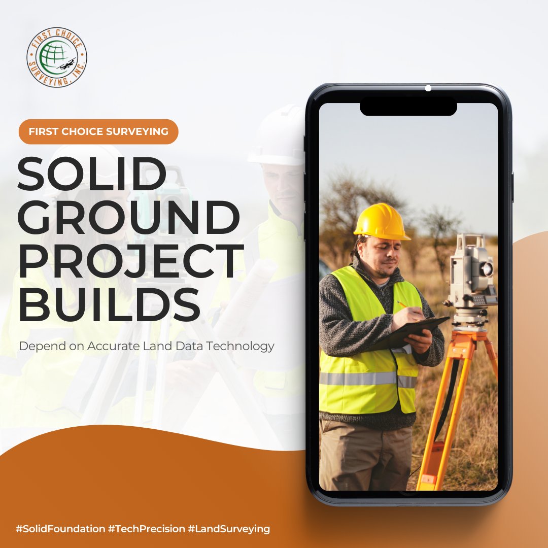 firstchoicesurv's tweet image. Build your projects on solid ground! Depend on our latest tech for highly accurate land data, reducing rework and manual verification.

Visit our website now:  firstchoicesurveying.com

#SolidFoundation #TechPrecision #LandSurveying