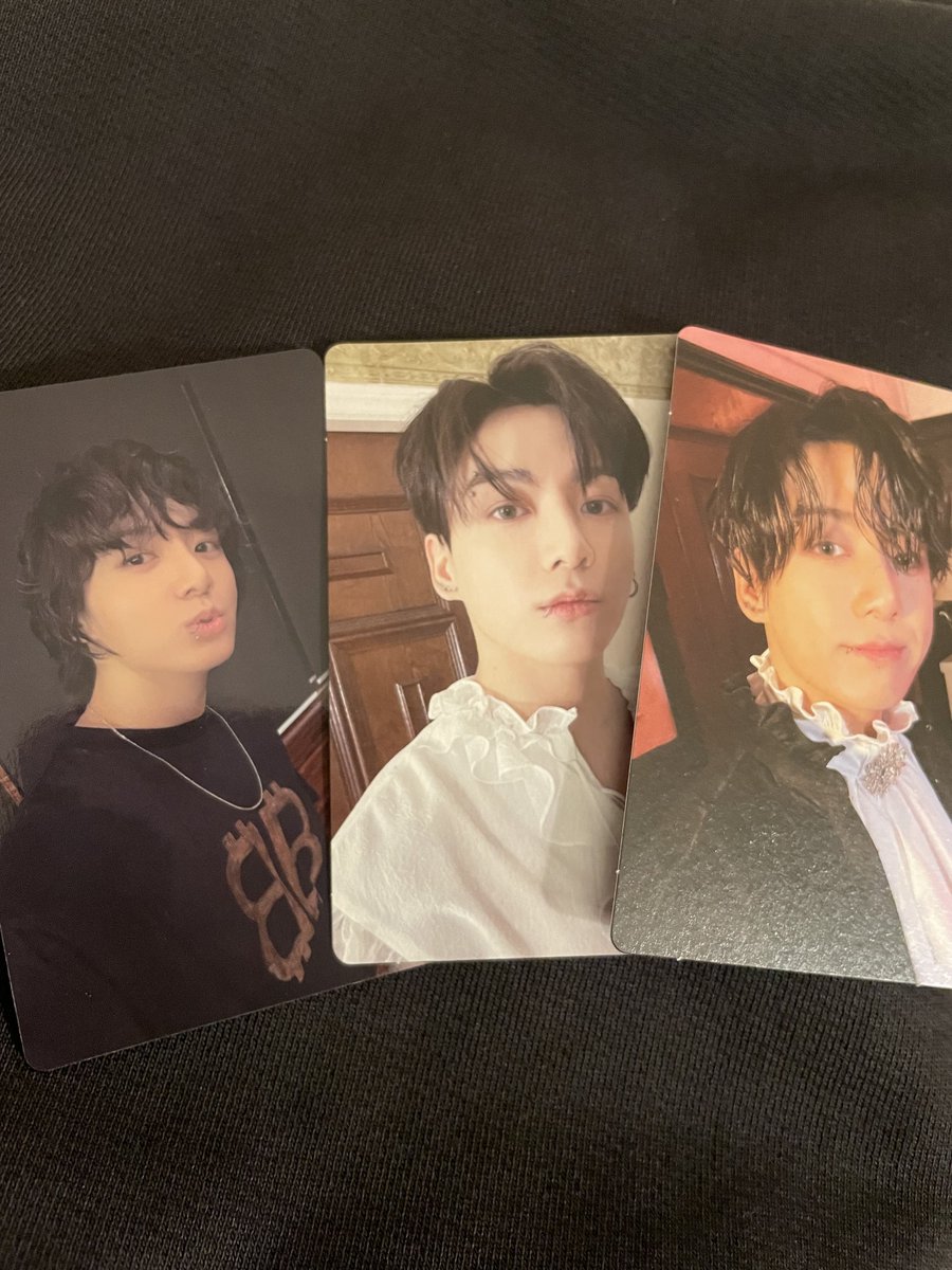 my holy trinity of jk pcs
