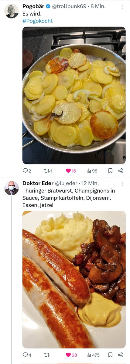 Ich beobachte  👀 hier einen Foodfight zwischen <a href="/trollpunk69/">Pogobär</a> und <a href="/lu_eder/">Doktor Eder</a>.