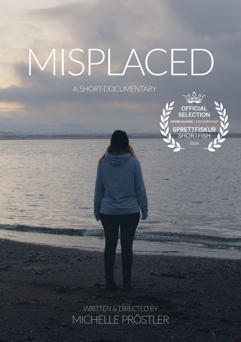 MichelleC_Paige's tweet photo. Happy to announce that my short-documentary "MISPLACED" that I made in December in my 2nd semester of the Icelandic Film School has been nominated at Stockfish Film Festival here in Reykjavík. 
I'm honored and can't quite believe it yet. 
My film will be screened. In public. 😱 https://t.co/YH8A3IfXOM