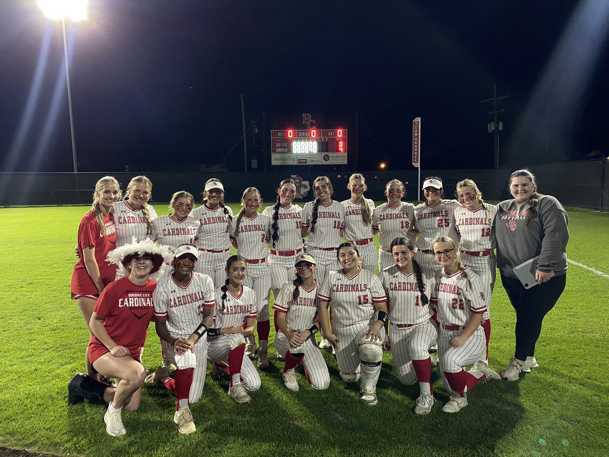 bc_cardinalsb's tweet photo. CARDS WIN with the sweep against LCM‼️

M. Knight | 1 hit, 1 run 
A. Autry | 1 hit, 1 run 
L. Nugier | 1 RBI 
B. Droddy | 1 RBI, 1 run 
C. Lacomb | 1 hit 
G. Moore | 2 steals
L. Barg | 1 steal, 1 run
The team drew six walks and three HBPs

C. Fall | 18 strikeouts &amp; no hits https://t.co/q90ihCMzM2