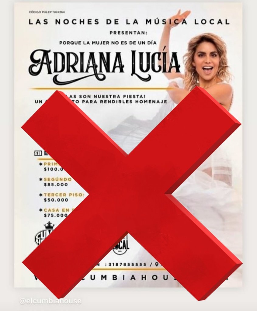 AdrianaVeterin's tweet photo. Prefiero gastarme esos $100 mil en Cuca y Leche, antes que ir a ver esta HP petrista de 💩.
No apoyo a los artistas mamertos que ayudaron a destruir el país con  ese maldito estallido social, y ayudaron a que subiera un Guerrillero a gobernar Colombia.
Dale ❤️🔄 si estás 👍 https://t.co/OX8o5avky0