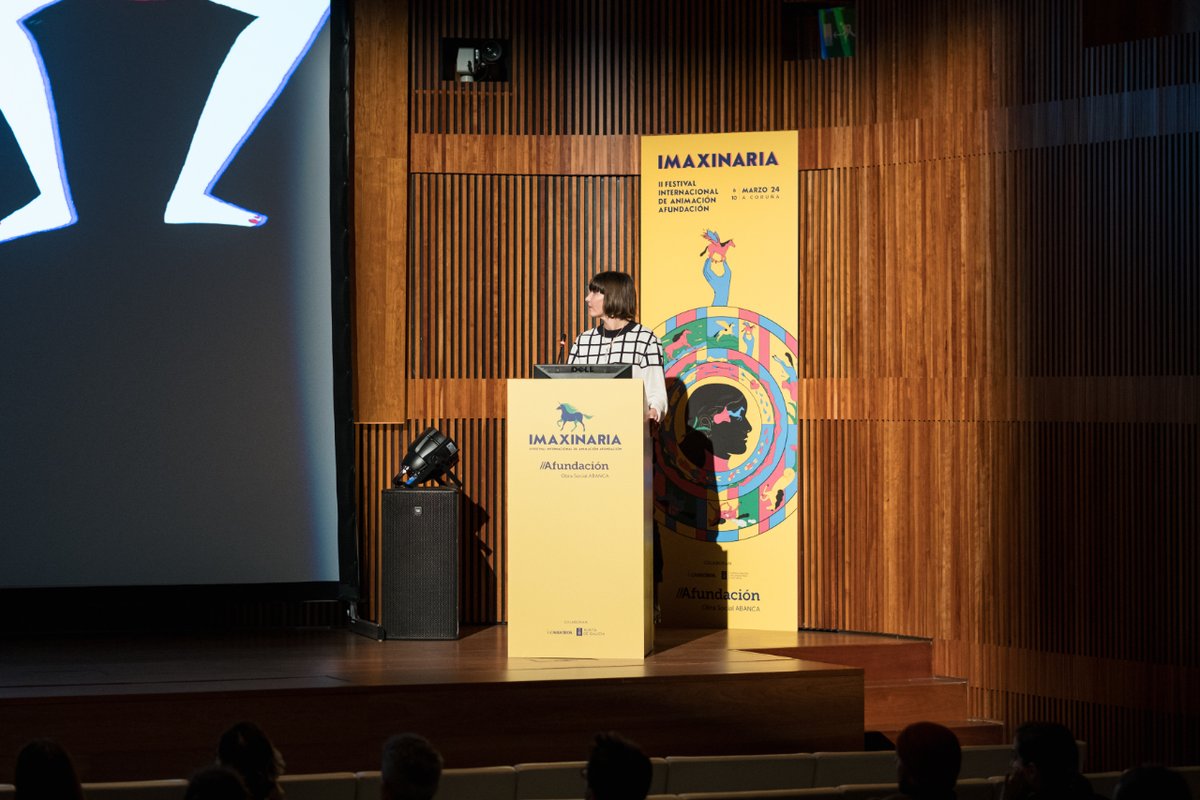 imaxinariafest's tweet photo. Non podemos medir a xenerosidade de Iria López (@WeAreWednesday), que nos permitiu percorrer a súa traxectoria a través dos seus proxectos.

🎟 https://t.co/Hgu95EfkEe https://t.co/NjJ6KnClaD