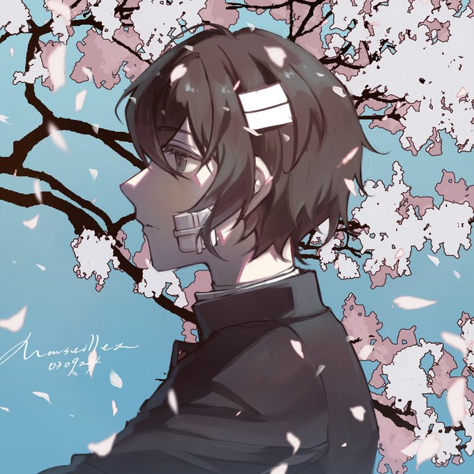 「bangs cherry blossoms」 illustration images(Latest)