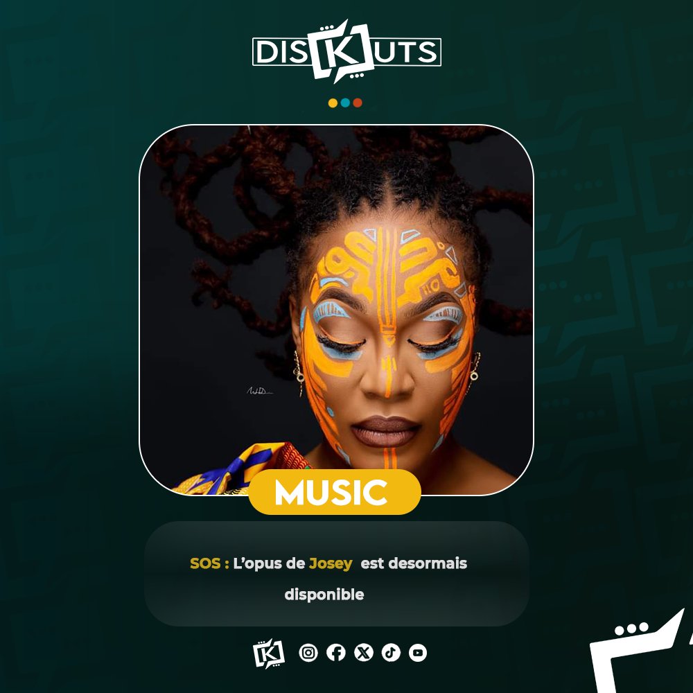 Diskutsmedia's tweet photo. Découvrez la nouvelle sortie de @Josey_Officiel  un titre dans lequel l'artiste dénonce les violences faites aux femmes. Le son s'intitule "Sos", disponible sur youtube.

https://t.co/P56TRVuzM8

#diskuts #Josey  #musiqueivoirienne  #media https://t.co/RVeOEFprih