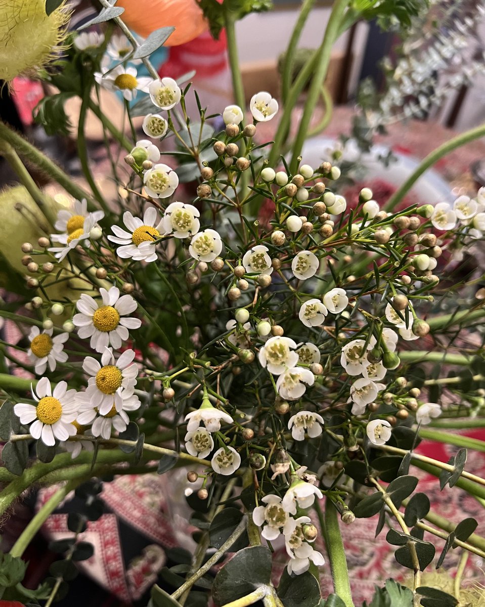 Flowers for my mum’s 🤐0th birthday 🎂💐