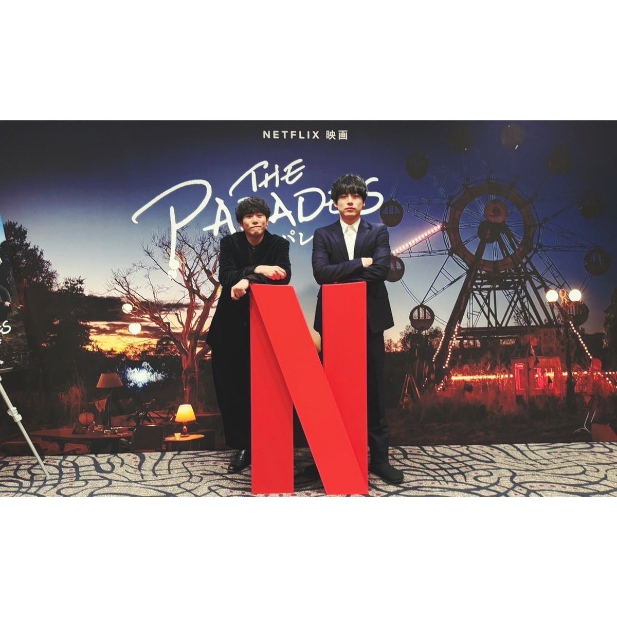 kentaro_s_711's tweet image. 今週末は、パレード、観てね🥰🎪

藤井監督と☺️💪