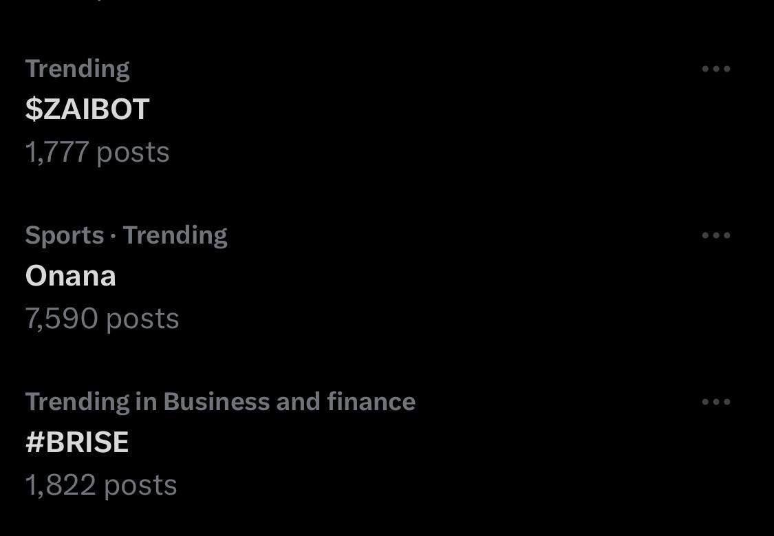 🔥#ZAIBOT is now TRENDING ON TWITTER in USA 🚀 🔗 Official links: linktr.ee/zaibotofficial $ZAI #ZAI #Trending #TGBOT #Blast #ETH #BNB #Web3TrendingBot