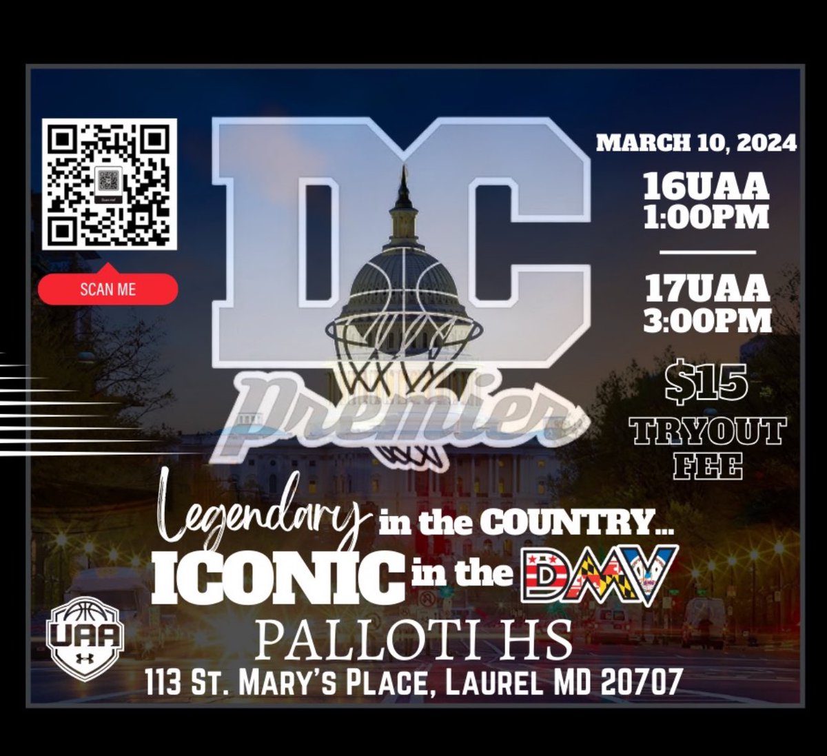 Tomorrow the journey begins!!! @DC_Premier_ hitting the ground running