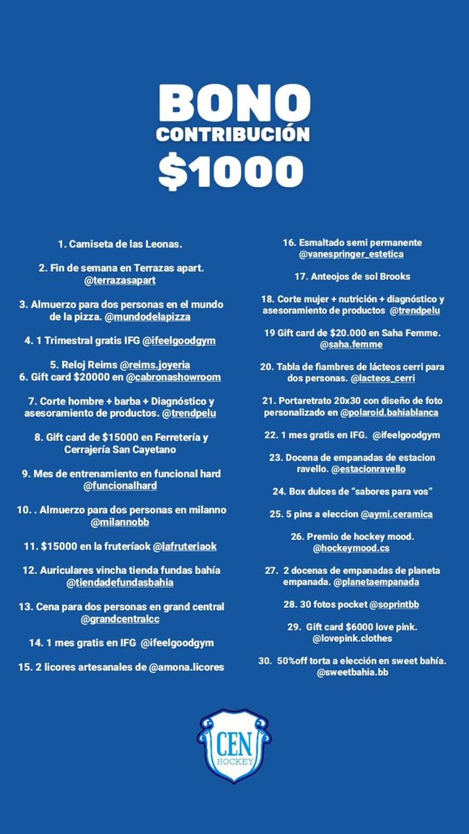 RohtMore's tweet photo. Por acá también 😅
Con mi club "el nacional" de bahia blanca estamos vendiendo rifas para poder viajar a un torneo regional de hockey en tandil🏑.
El valor de las mismas es de $1000, se puede abonar por transferencia.
se sortea el 22/03. 
alias: more.roht ❤️ https://t.co/LdzqRBhESL