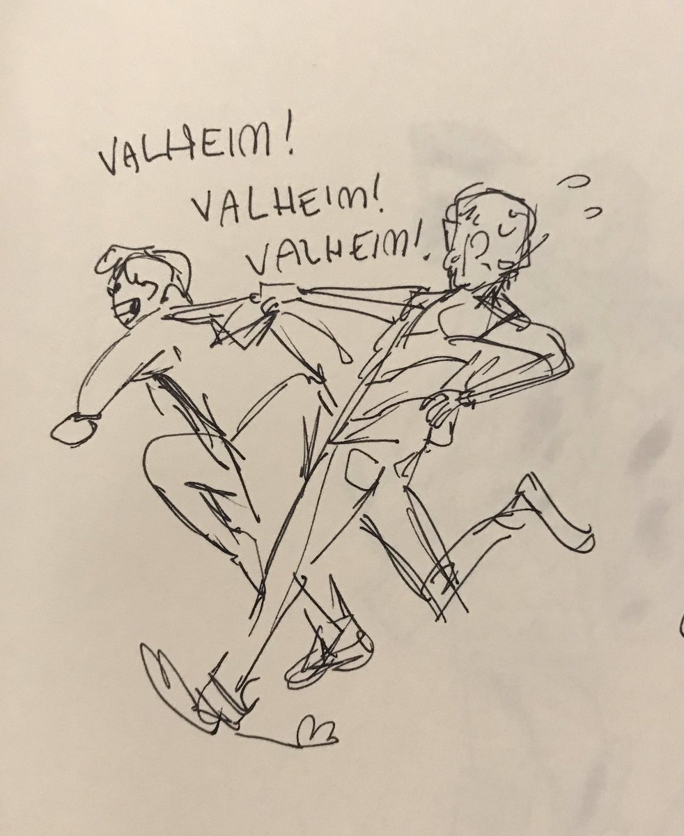 me n my pals have been playing lots of valheim