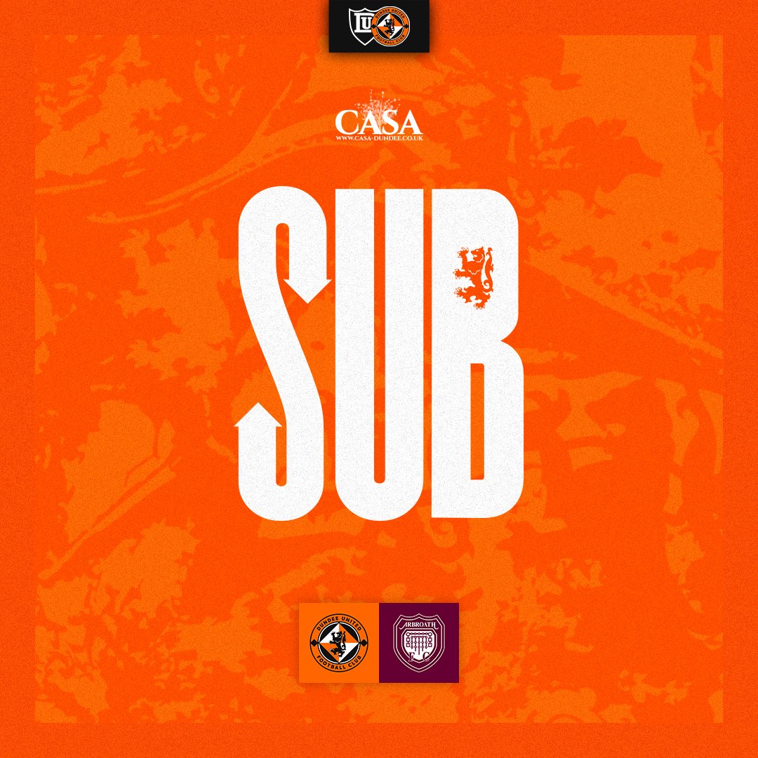 dundeeunitedfc's tweet photo. 70β | A triple change π
β¬
οΈ Cudjoe, Meekison and Grimshaw
β‘οΈ Fotheringham, Sibbald and Middleton
π 4οΈβ£-0οΈβ£ π | #UTDARB | #DUFC https://t.co/pwhscvlrlb