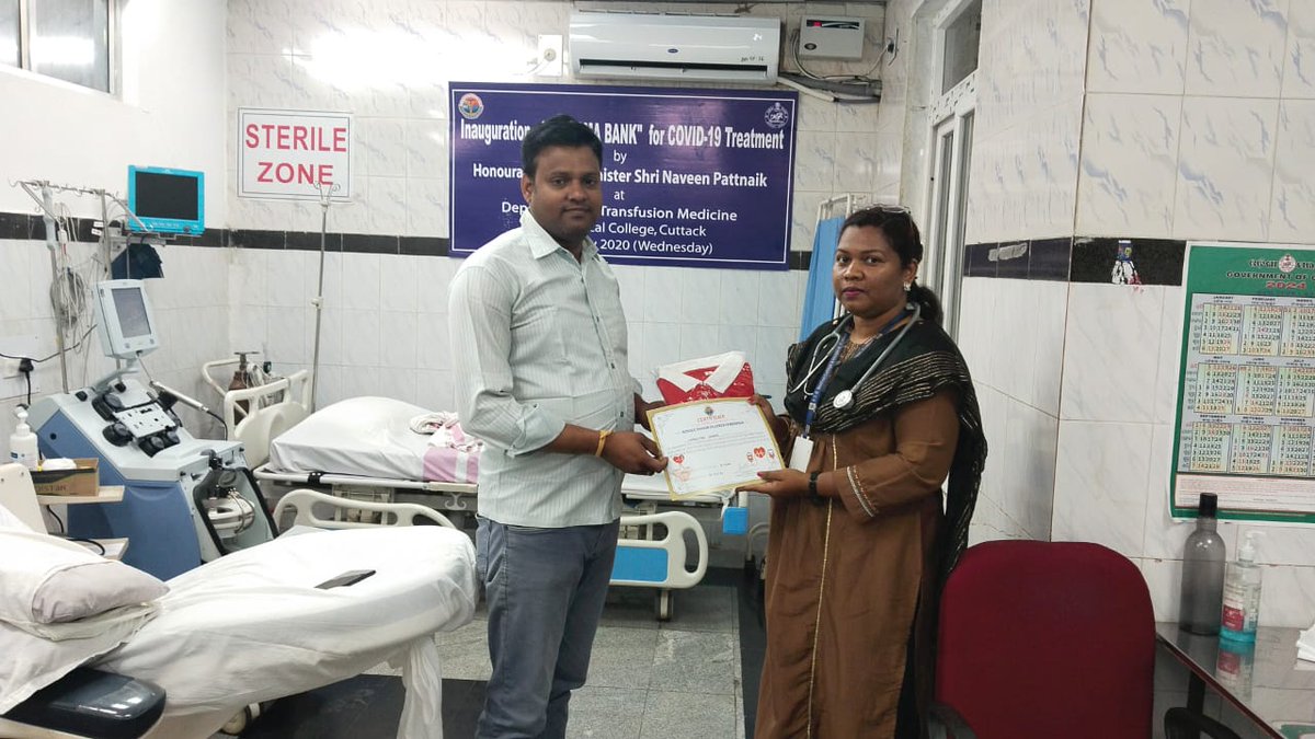 trust_nct's tweet photo. A person with a golden heart who always step ahead for the help of needy in any possible way. Our brother Mr. Narotam @itzznarottam today completed his 20th SDP donation for an emergency patient @transmedscb. He steps up for the procedure  within no time. God bless you brother. https://t.co/KfFhRl8YMB