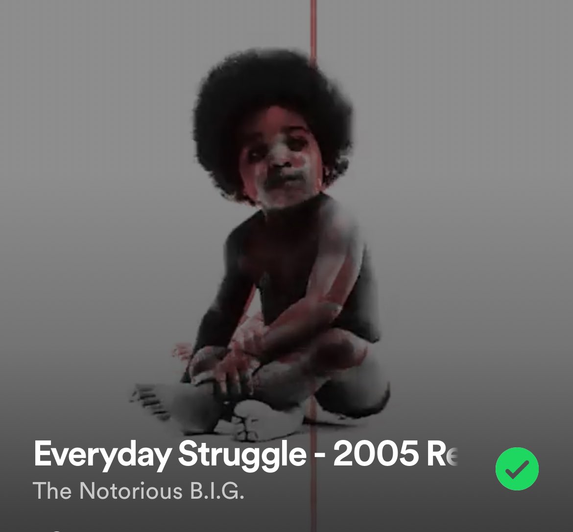 I know how it feel to wake up fucked up. Pockets broke as hell another rock to sell. But they don’t know about your stress filled day. Baby on the way mad bills to pay. Another day another struggle. #BiggieSmalls #ReadyToDie #WeMissYouBIG