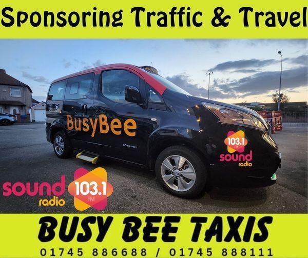 A huge thanks to our traffic and travel sponsors Busy Bee Taxis. Book your next journey online on their website buff.ly/3OQshbE