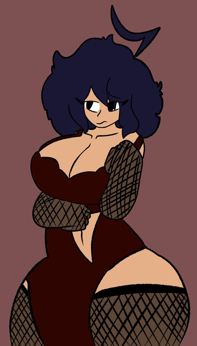 SleepyFever's tweet photo. Bored doodle I rushed at about 2 AM https://t.co/oKpOyLJtXF