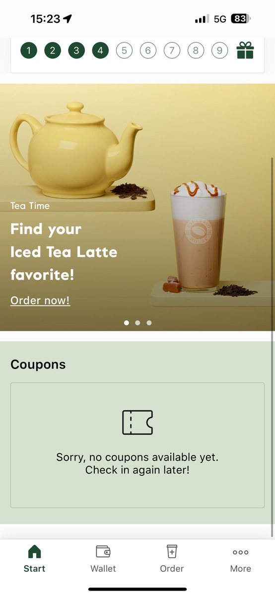 JamieDudding's tweet photo. Is everything ok @EspressoHouseN no coupons 😓 https://t.co/5mZlUk9axo