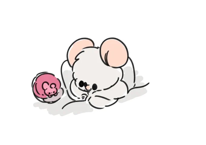 うさぎさんきにいっててかわいい一緒に寝てそう 