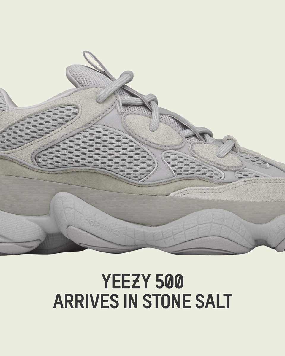 adidas gazelle silver green womens adidas Yeezy 500 Stone Salt – Court Order main image 1