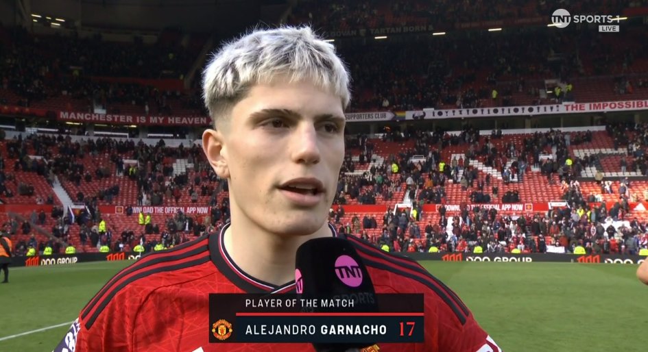 🚨🗣️ Garnacho: "He [Ten Hag] wants me to provoke, to shoot, to dribble and today I got two penalties, that's important. Bruno [Fernandes] is the captain and takes the penalties when he plays . Rashford is the second. We are family. No problem." #MUFC
