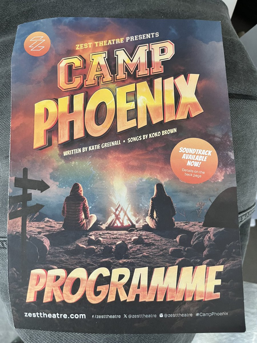 The almost 9yr old & her friends absolutely loved this last night at @TheAlbanySE8 from @zesttheatre. Only on tonight before heads on - highly recommend if you have a 9-12yr old curious about growing up, secondary school & how to embrace change 🙌 #campphoenix