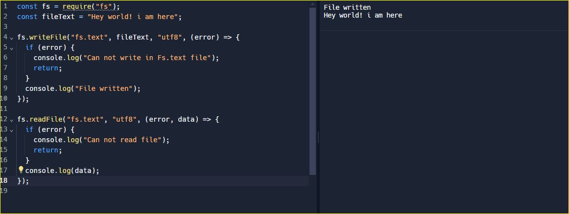 khandayharoon's tweet image. From coding to content creation, I'm diving into file operations with Node.js! Just wrote 'Hey world! I am here' into fs.text file, and it's working like a charm. #NodeJS #FileOperations #CodingJourney 🚀💻"