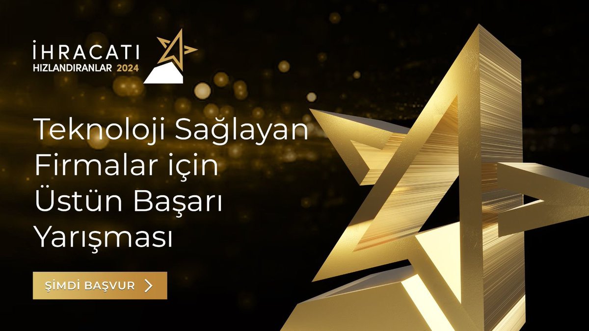 Teknoloji sağlayan firmalar için Üstün Başarı Yarışmasına başvurmak isteyenler için link aşağıda. Hemen katılın. 🏆🥇 bit.ly/3V4TU4J