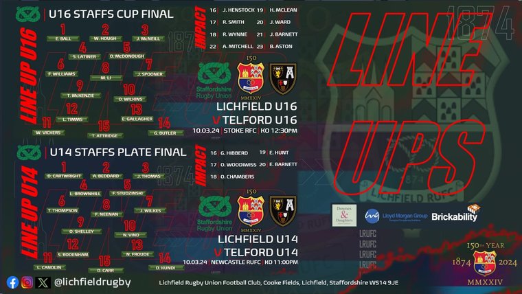 !!!..FINALS DAY LINE UPS...!!! #Pitchero
lichfieldrufc.com/news/finals-da…
