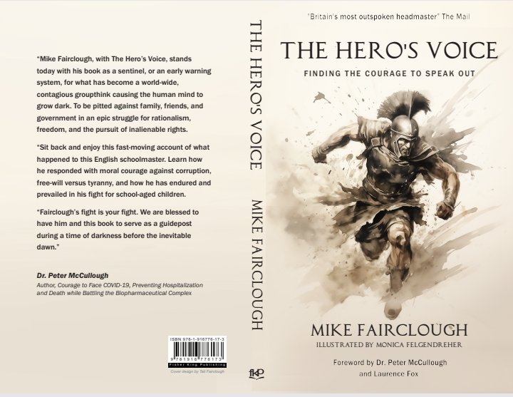 I've written my fourth book as a rebuttal to the culture of self-censorship. Many people are publicly silent about "off-limits" topics eg. men competing in women's sports, the rise in anti-Semitism, the Covid vaccines for kids (the list goes on).

As the only headteacher, out of