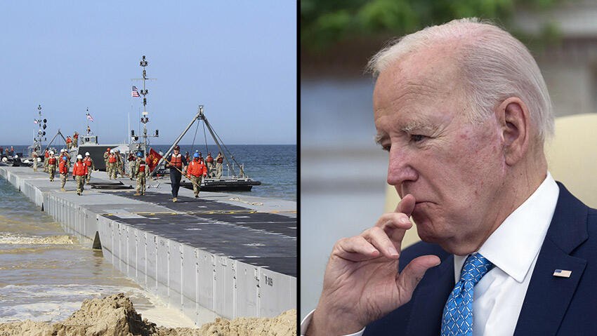 aviamilt's tweet photo. While Biden Admin is Blackmailing Israel with Freeze of Military Exports the Israeli Government most probably will reject the Marine Terminal in Gaza https://t.co/kdIMjNWbNQ