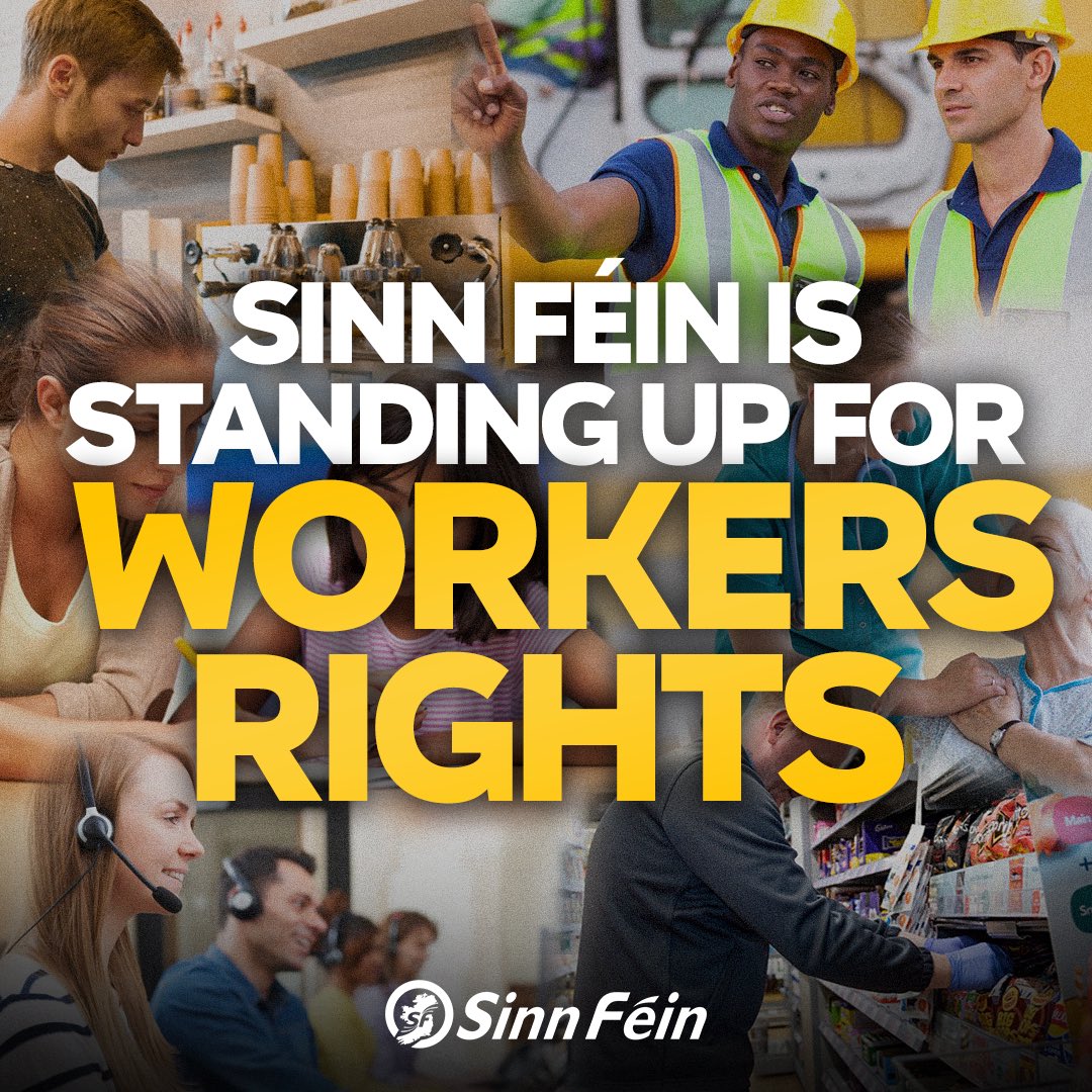 All workers deserve good working conditions. Sinn Féin is bringing a motion to the Assembly next week to make the protection and strengthening of workers rights a priority. All parties must work together to better the lives of workers and their families.