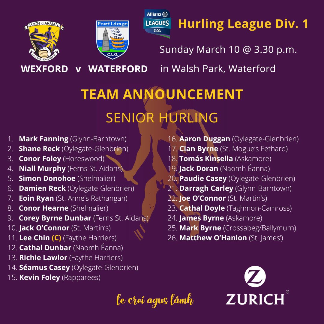 The Wexford Hurling Podcast tweet media