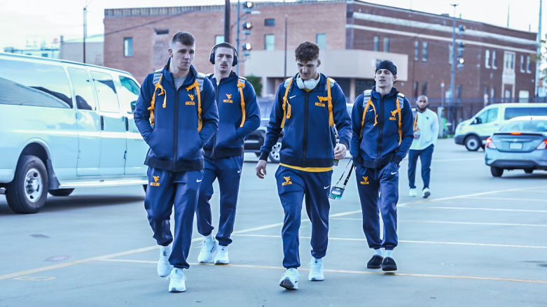 WVUWrestling's tweet photo. On scene. #HailWV https://t.co/F8aCtoS8AN