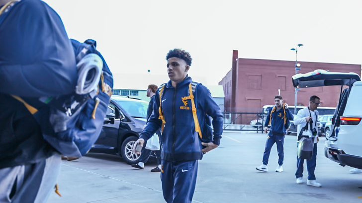 WVUWrestling's tweet photo. On scene. #HailWV https://t.co/F8aCtoS8AN