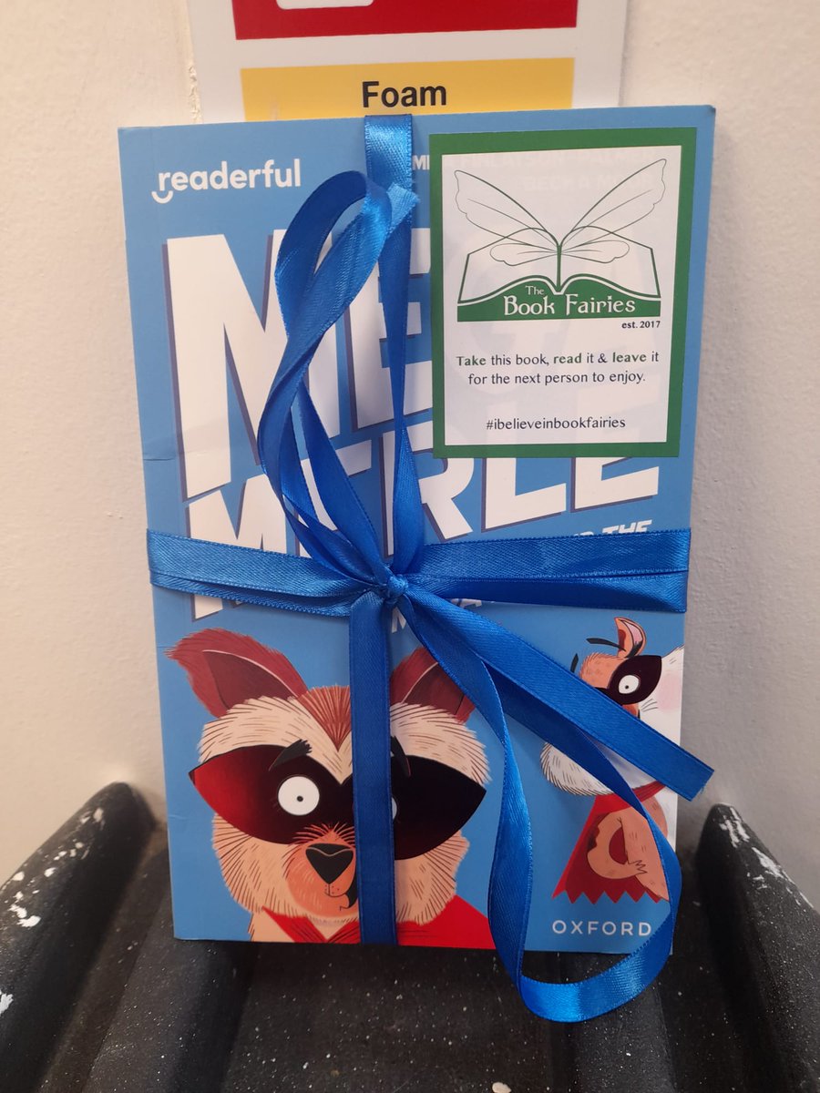 FinlaysonPalmer's tweet photo. The @the_bookfairies are celebrating their 7th birthday today and sharing books around the world to celebrate 📚🎉

Were you a lucky finder of #MegaMerle at a pool in Wolverhampton today?

#ibelieveinbookfairies #kidlit  #BookFairyBirthday #reading  #TheBookFairiesTurn7 https://t.co/OaMnOgzZKW