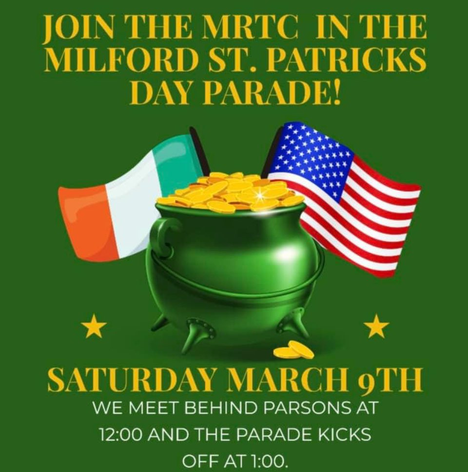 District 14 Republicans: Come march with me today in Milford! ☘️